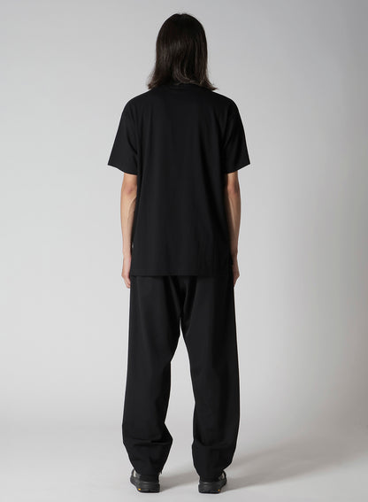 Y's for men LOGO PRINT POLO SHIRT