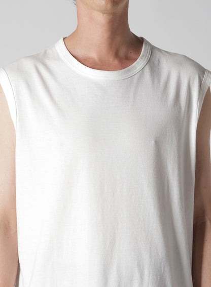 BAT PRINT SLEEVELESS TEE