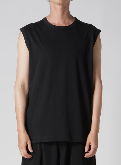 BAT PRINT SLEEVELESS TEE