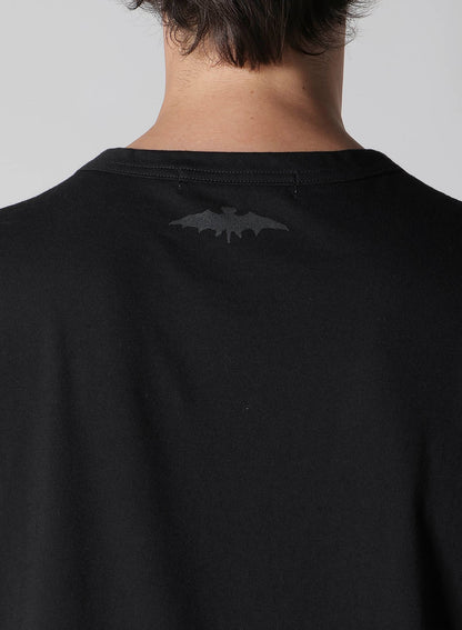 BAT PRINT SLEEVELESS TEE