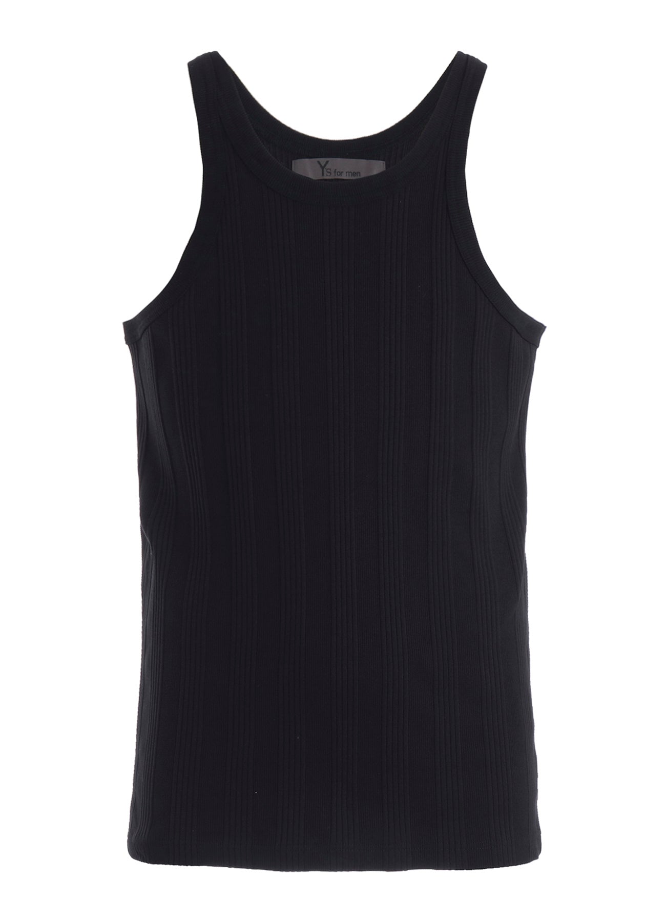 RANDOM STRETCH RIB TANK TOP – THE SHOP YOHJI YAMAMOTO