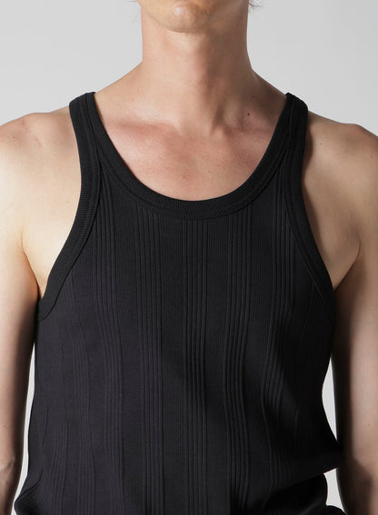 RANDOM STRETCH RIB TANK TOP