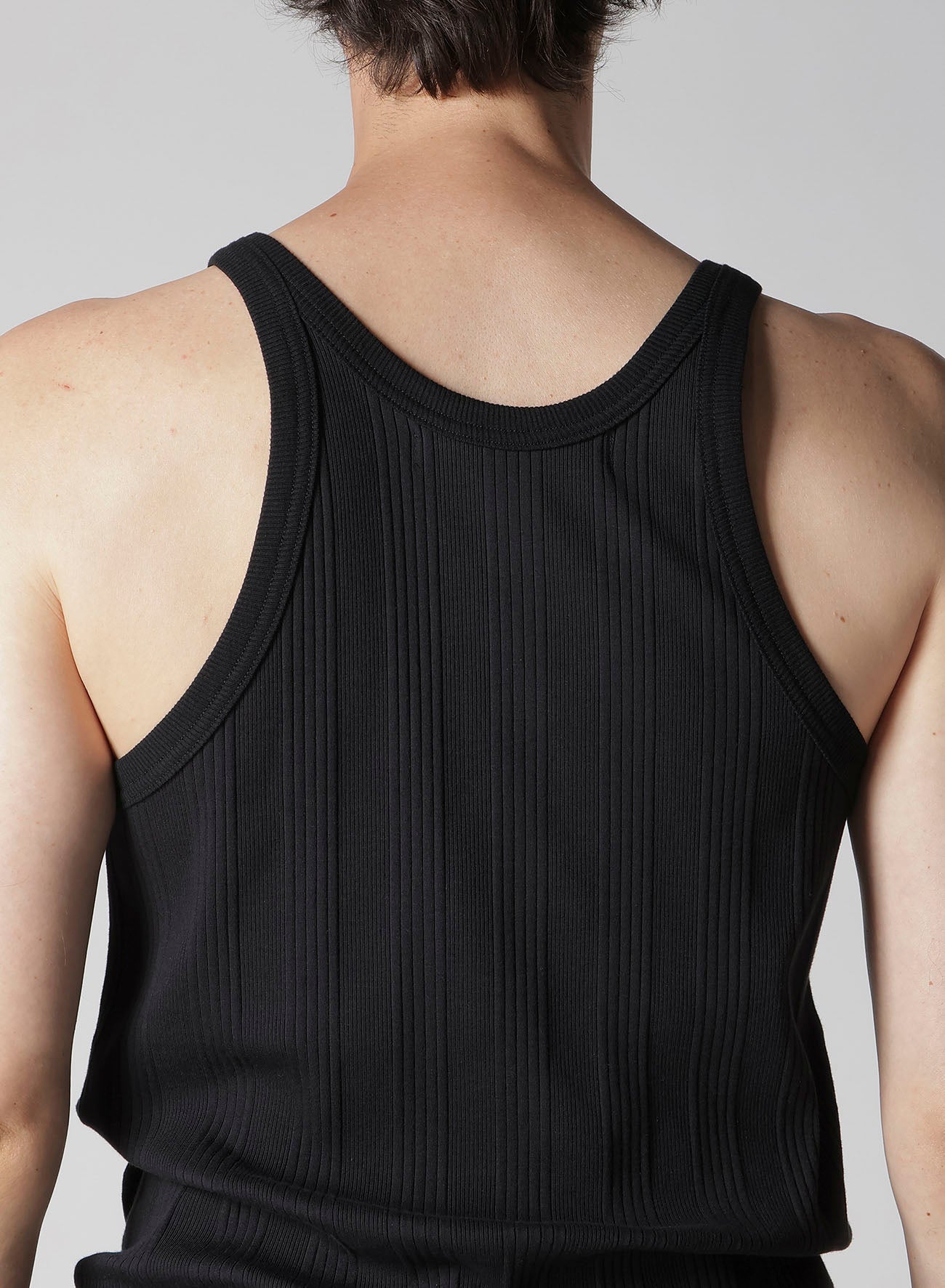 RANDOM STRETCH RIB TANK TOP