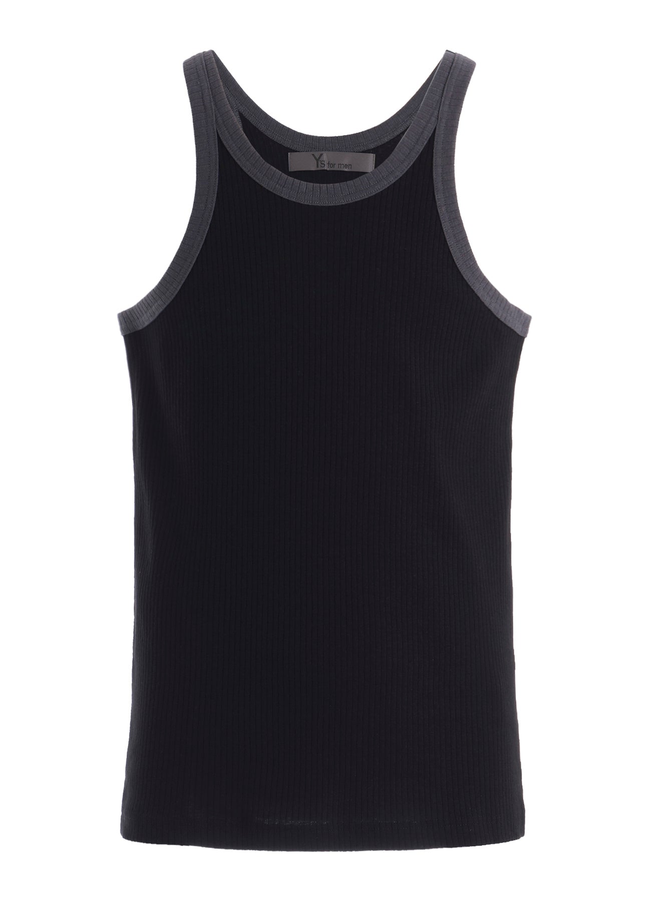 COLOR PANEL RIB TANK TOP – THE SHOP YOHJI YAMAMOTO
