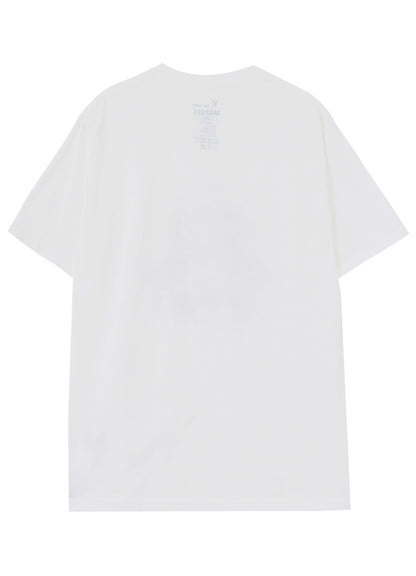 【Y's for men × MASSES】COTTON SINGLE PRINT ROUND NECK SHORT SLEEVE T