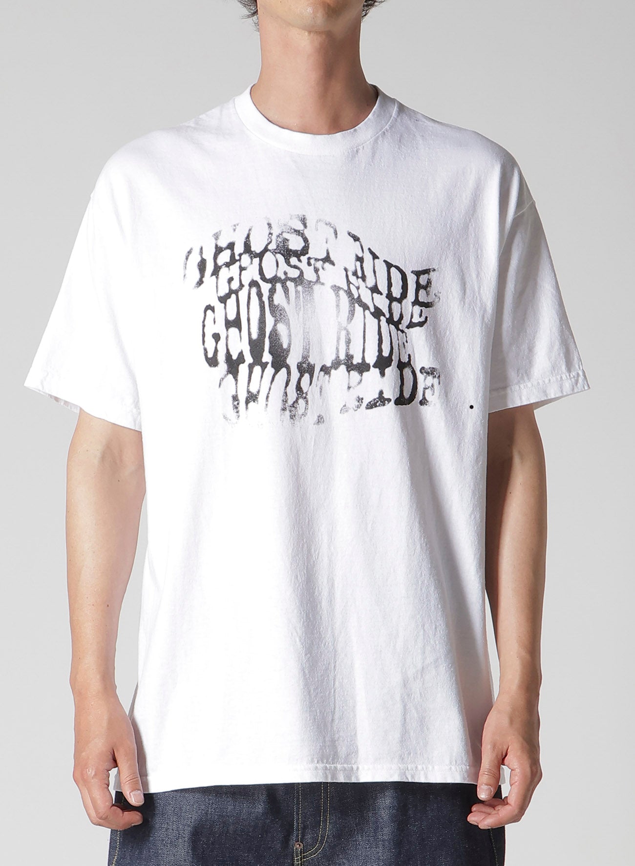 【Y's for men × MASSES】COTTON SINGLE PRINT ROUND NECK SHORT SLEEVE T