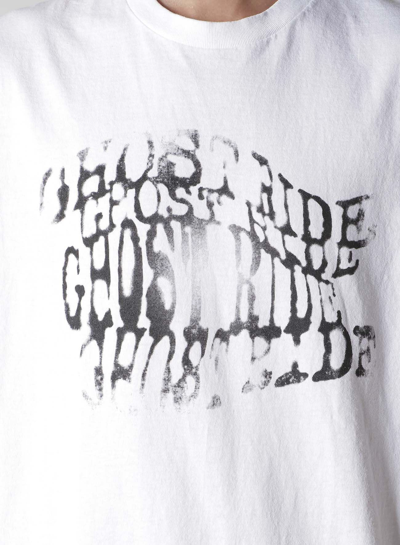 【Y's for men × MASSES】COTTON SINGLE PRINT ROUND NECK SHORT SLEEVE T