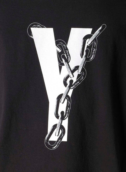 【Y's for men × MASSES】COTTON SINGLE PRINT ROUND NECK SHORT SLEEVE T