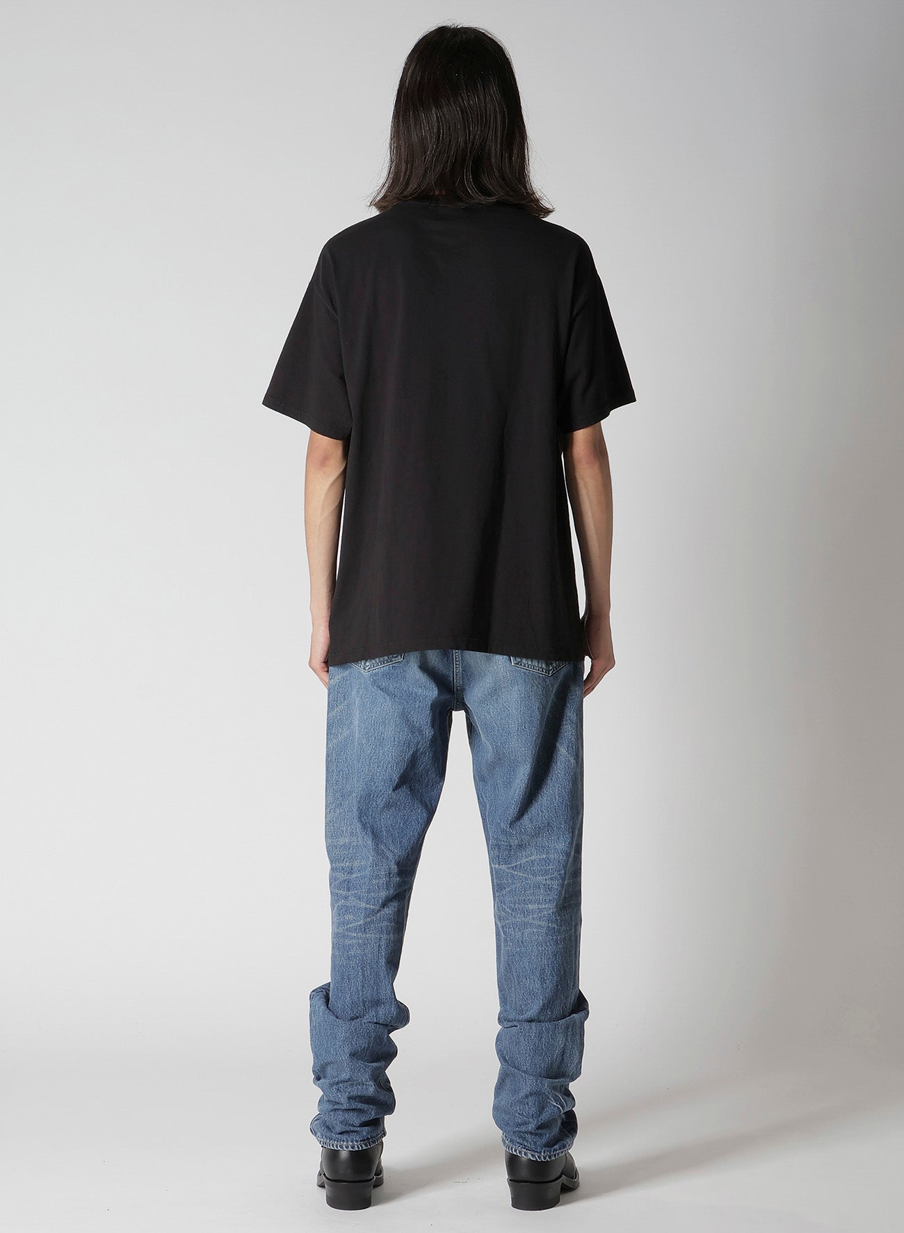 【Y's for men × MASSES】COTTON SINGLE PRINT ROUND NECK SHORT SLEEVE T