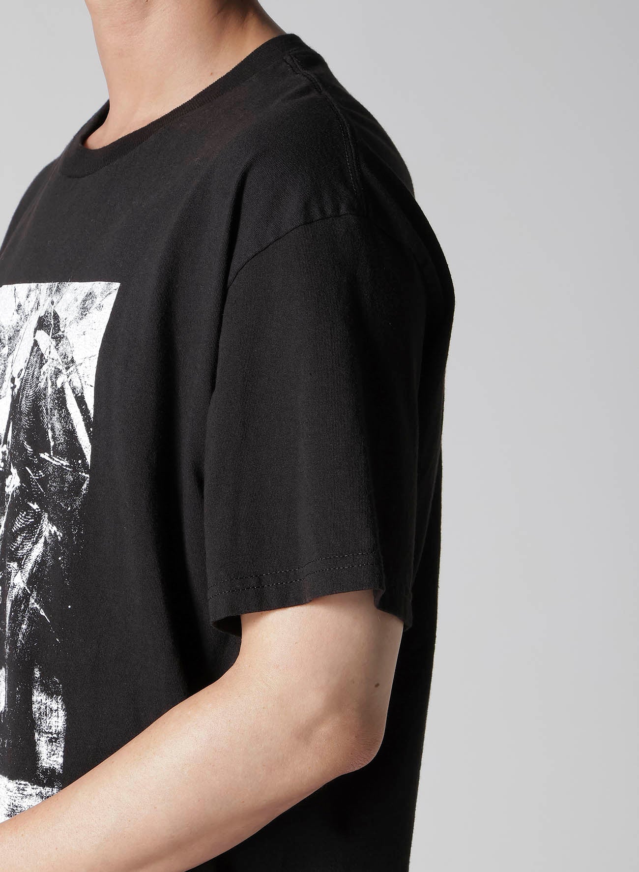 【Y's for men × MASSES】COTTON SINGLE PRINT ROUND NECK SHORT SLEEVE T