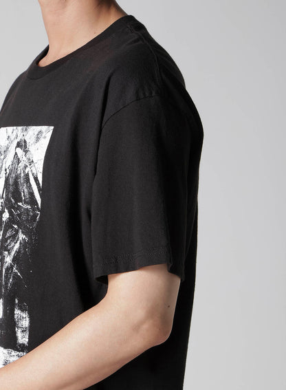 【Y's for men × MASSES】COTTON SINGLE PRINT ROUND NECK SHORT SLEEVE T