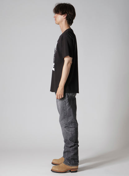 【Y's for men × MASSES】COTTON SINGLE PRINT ROUND NECK SHORT SLEEVE T