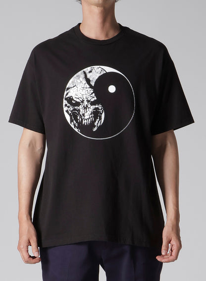 【Y's for men × MASSES】COTTON SINGLE PRINT ROUND NECK SHORT SLEEVE T