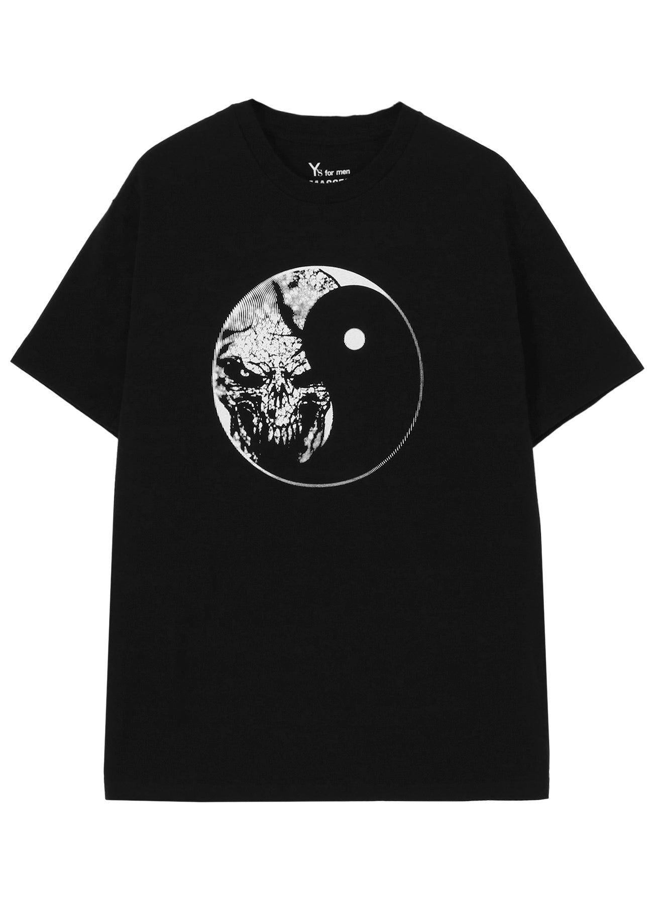 【Y's for men × MASSES】COTTON SINGLE PRINT ROUND NECK SHORT SLEEVE T