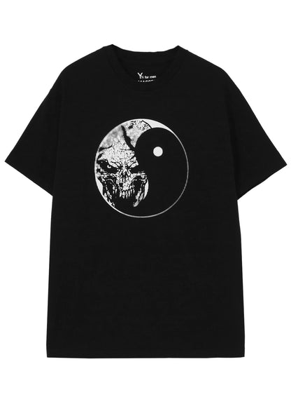 【Y's for men × MASSES】COTTON SINGLE PRINT ROUND NECK SHORT SLEEVE T