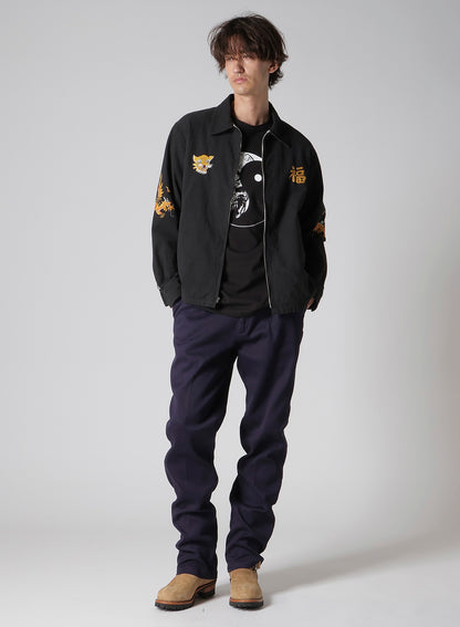 【Y's for men × MASSES】COTTON SINGLE PRINT ROUND NECK SHORT SLEEVE T