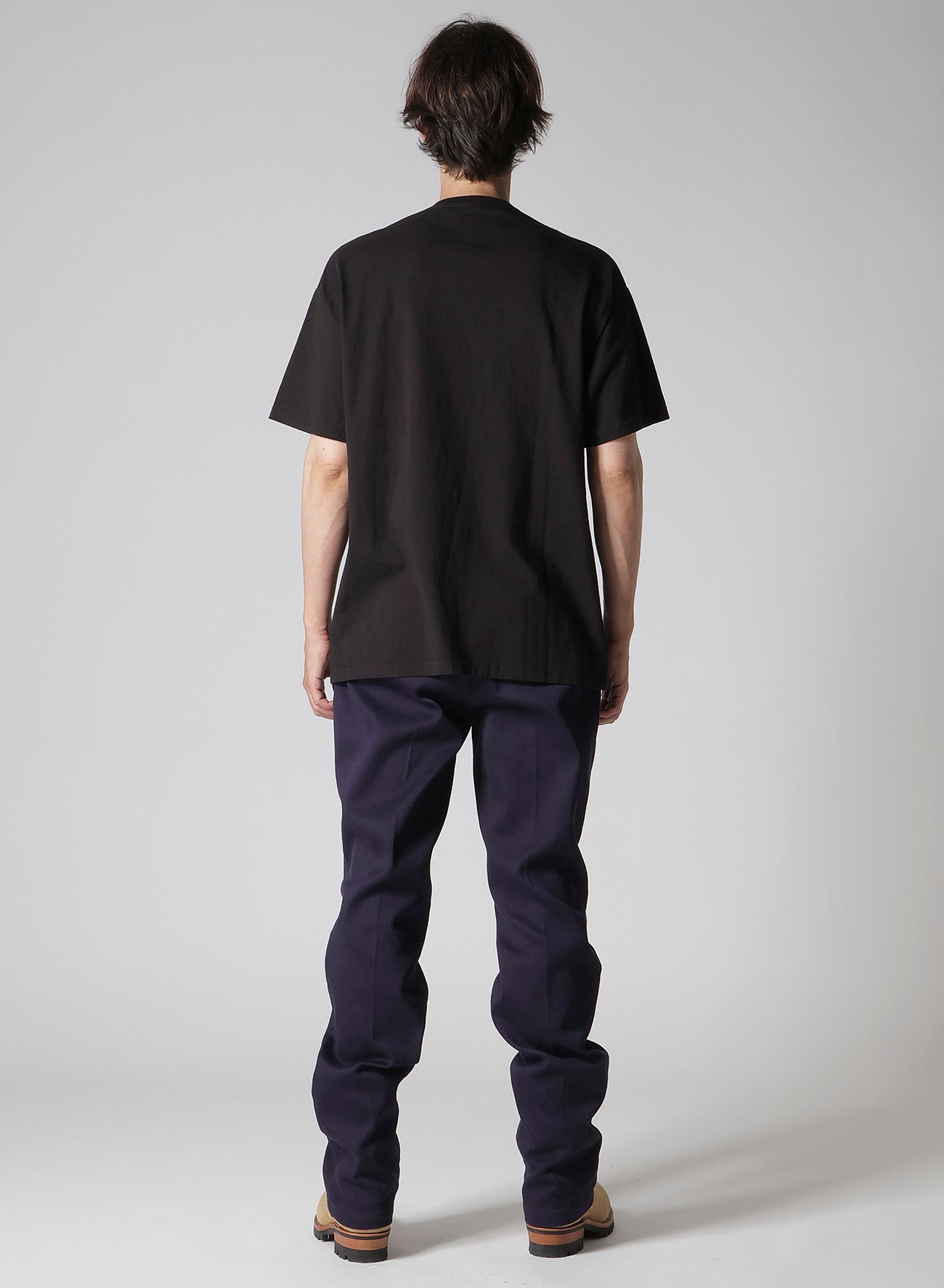 【Y's for men × MASSES】COTTON SINGLE PRINT ROUND NECK SHORT SLEEVE T