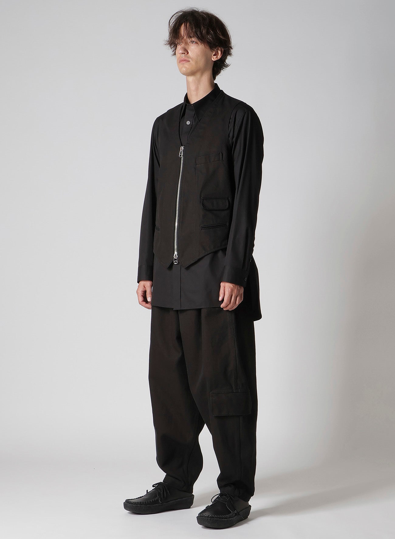 HEAVYWEIGHT KATSURAGI BIO ZIP VEST – THE SHOP YOHJI YAMAMOTO