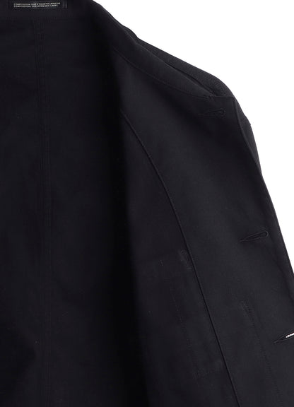 COTTON FLANNEL CHAIN STITCH BLOUSON