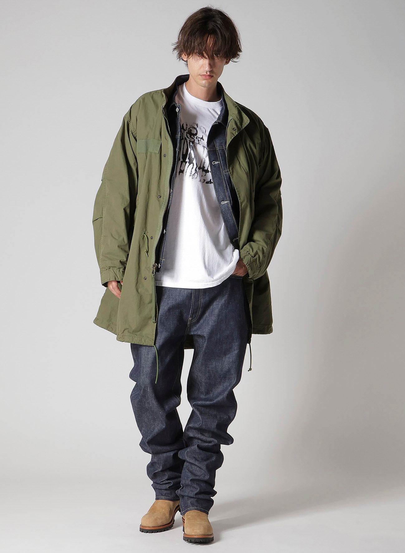 【Y's for men × MASSES】 DENIM JACKET RIGID INDIGO