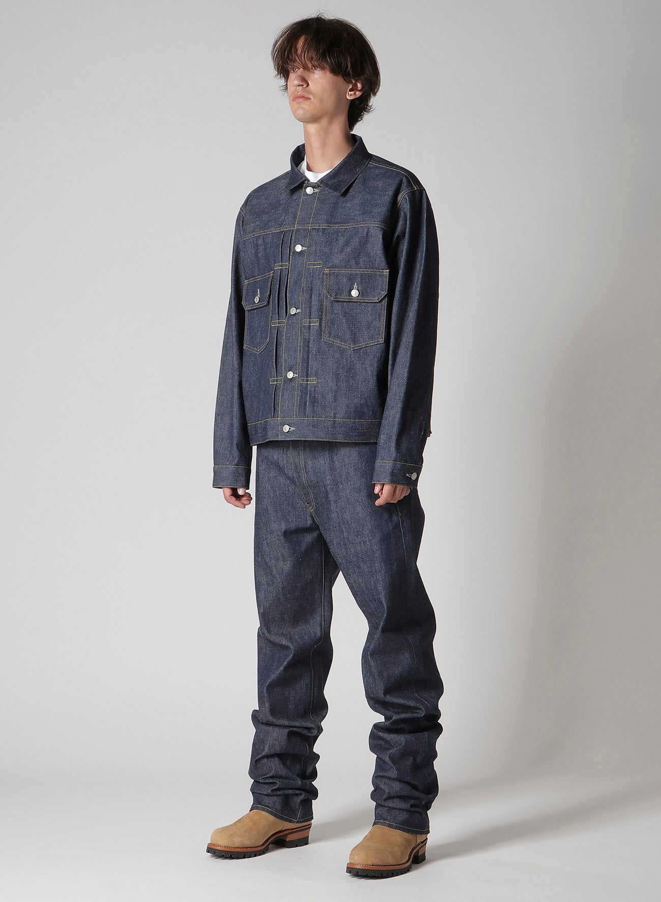 Y's for men × MASSES】 DENIM JACKET RIGID INDIGO – THE SHOP YOHJI