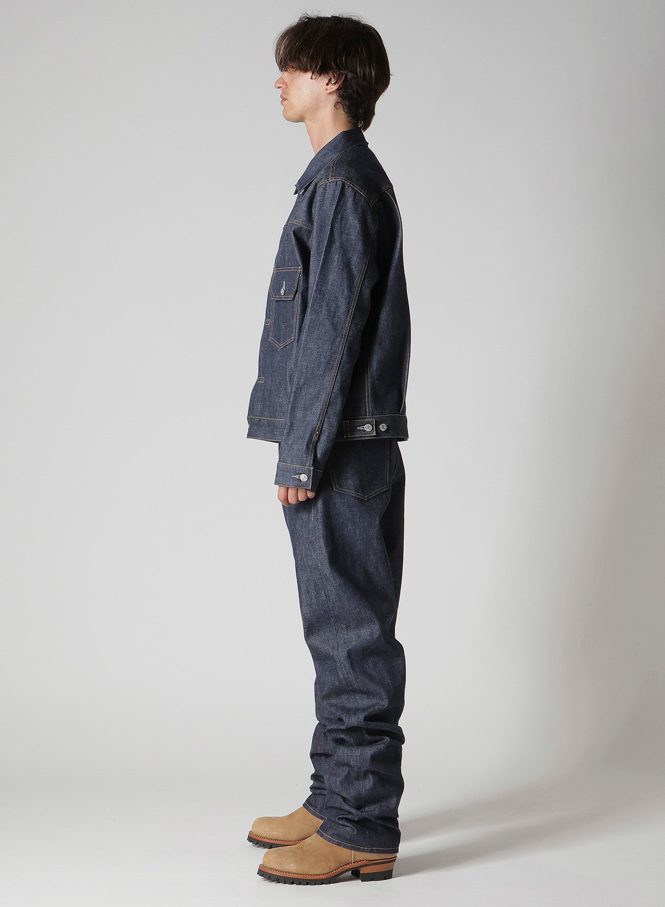 【Y's for men × MASSES】 DENIM JACKET RIGID INDIGO