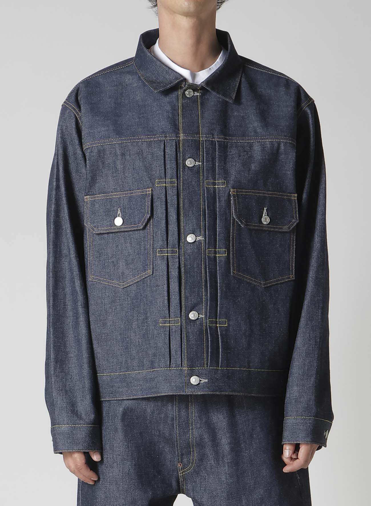 【Y's for men × MASSES】 DENIM JACKET RIGID INDIGO