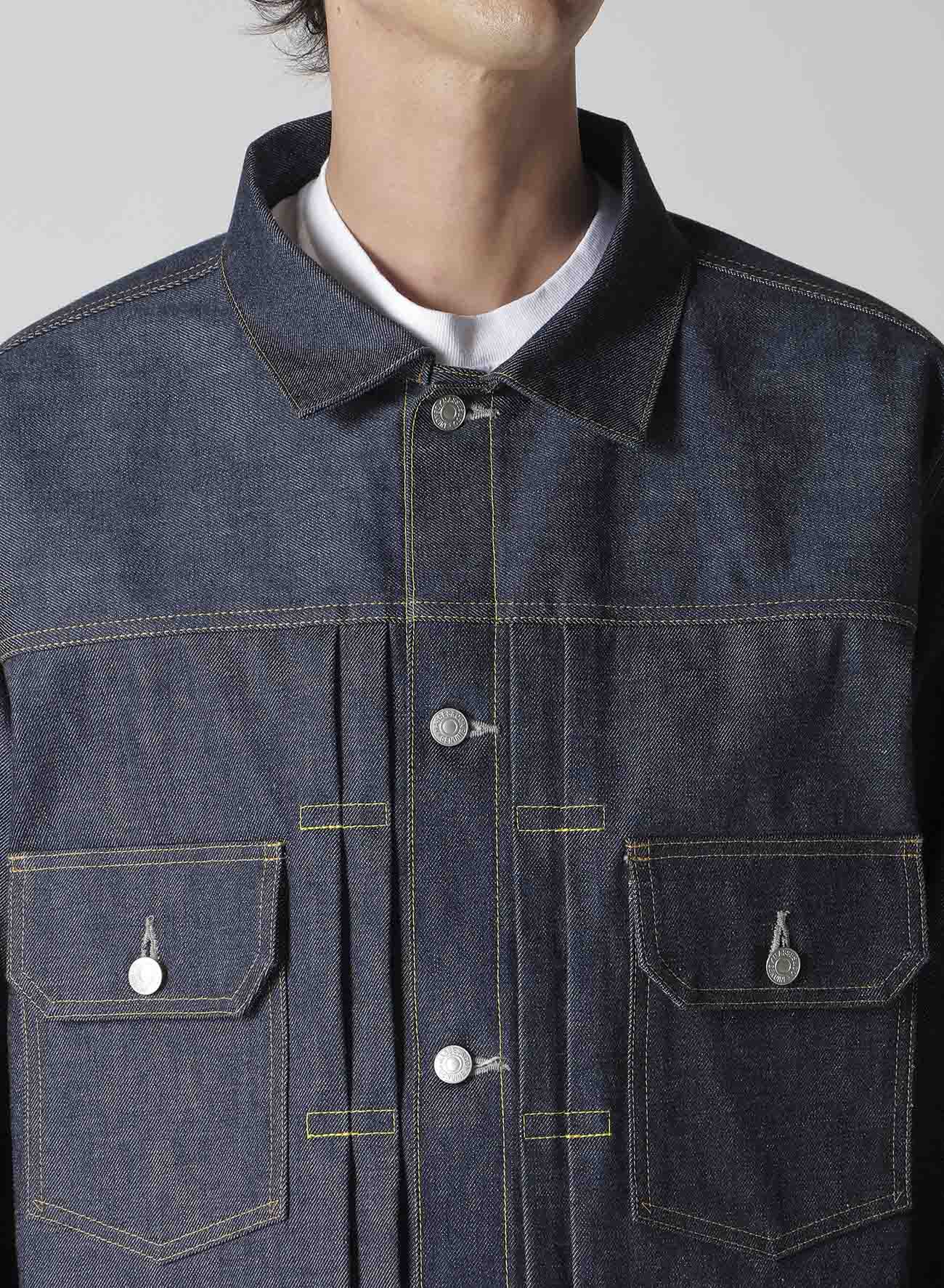 Y's for men × MASSES】 DENIM JACKET RIGID INDIGO – THE SHOP YOHJI