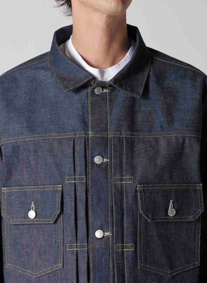 【Y's for men × MASSES】 DENIM JACKET RIGID INDIGO