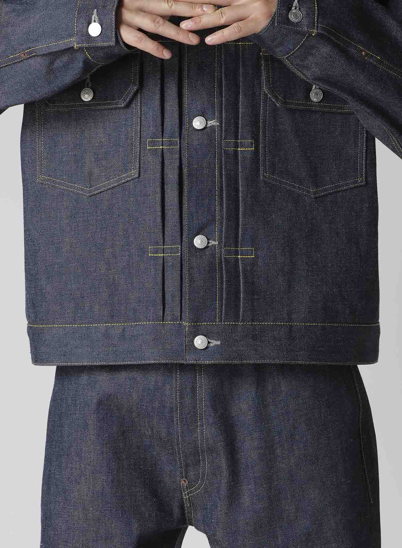 【Y's for men × MASSES】 DENIM JACKET RIGID INDIGO