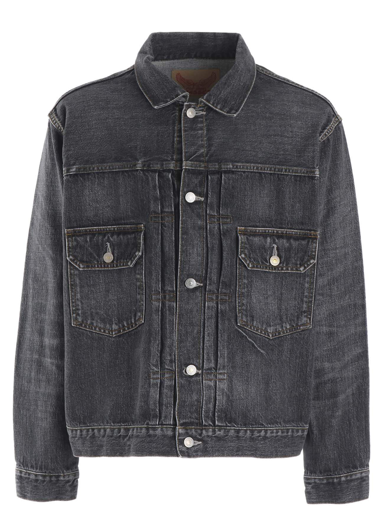 Y's Yohji Yamamoto シャンブレー カバーオール / ジャケット Y's for men × MASSES】 DENIM JACKET H.WASH BLACK – THE SHOP YOHJI