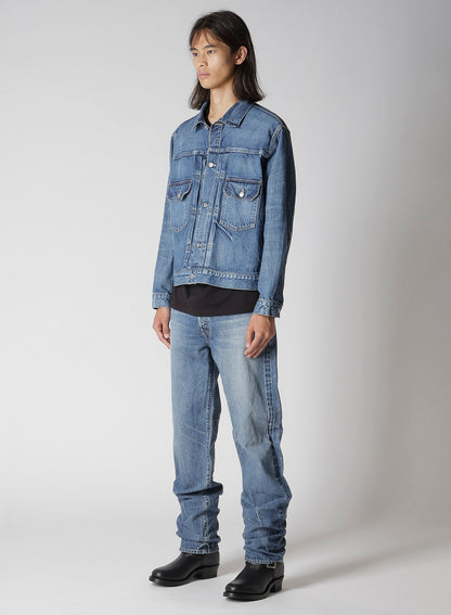 【Y's for men × MASSES】 DENIM JACKET H.WASH INDIGO