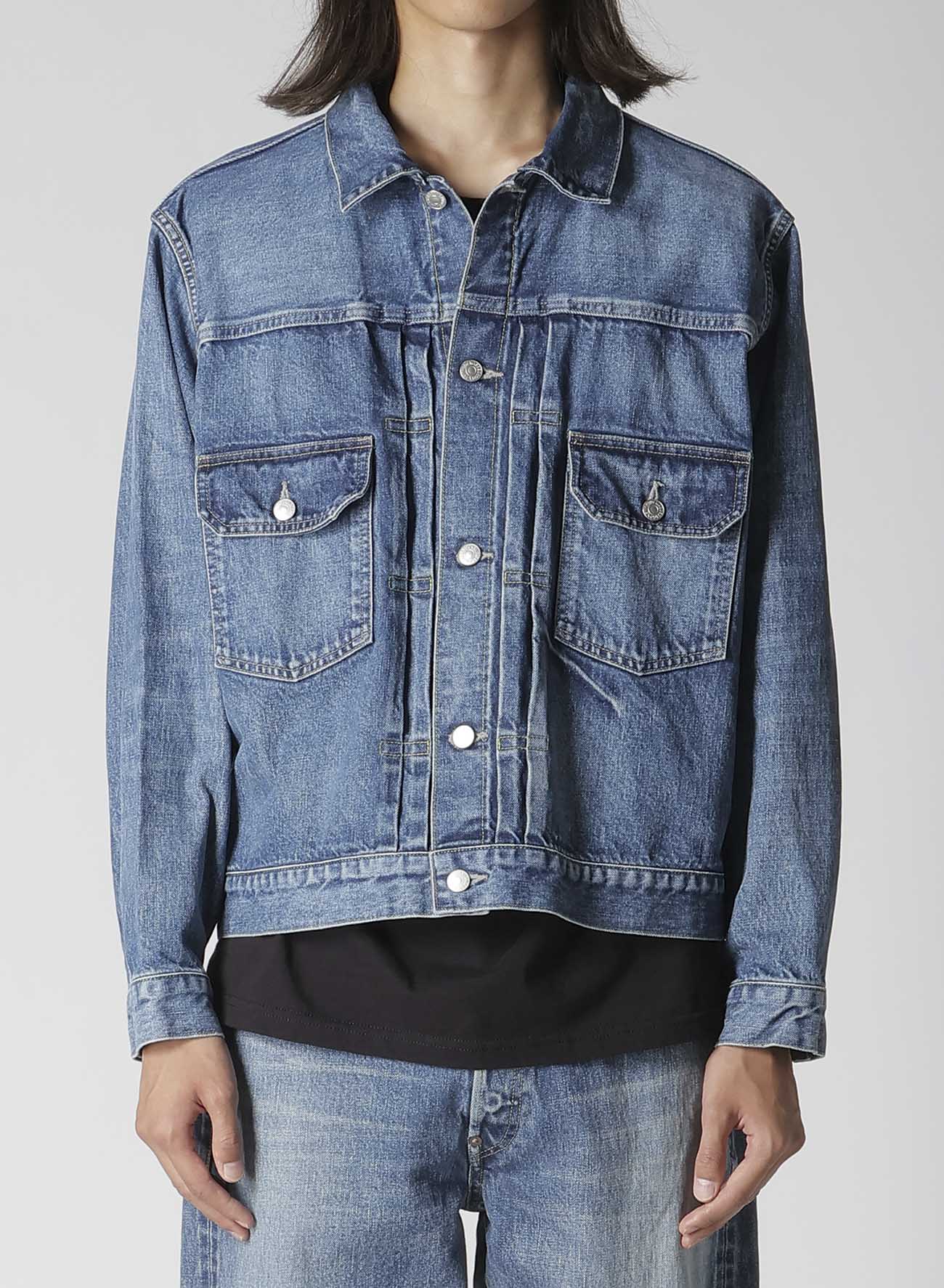 【Y's for men × MASSES】 DENIM JACKET H.WASH INDIGO