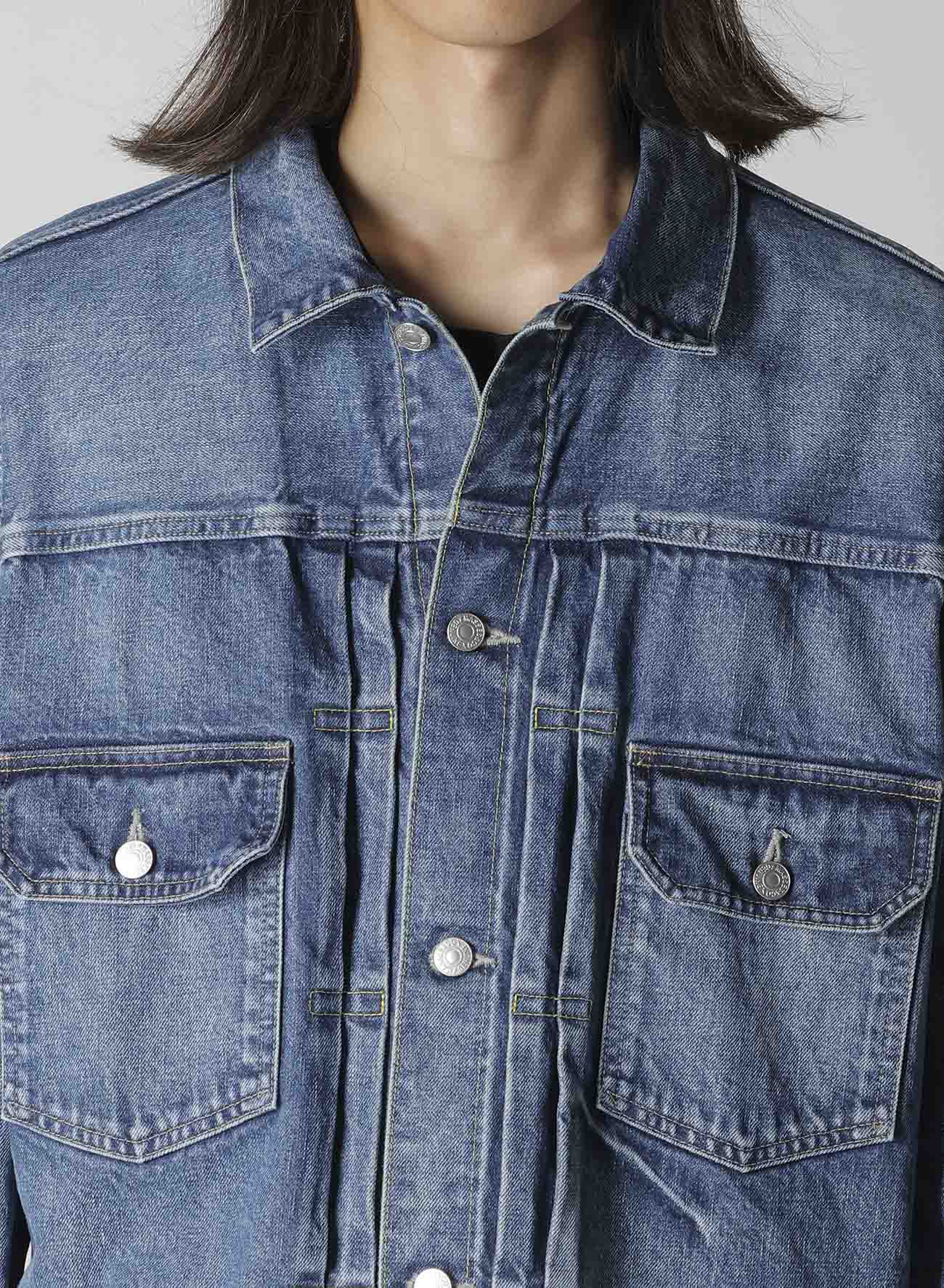 【Y's for men × MASSES】 DENIM JACKET H.WASH INDIGO