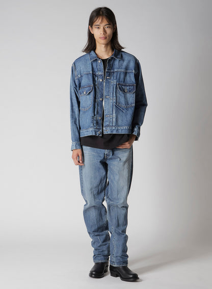 【Y's for men × MASSES】 DENIM JACKET H.WASH INDIGO
