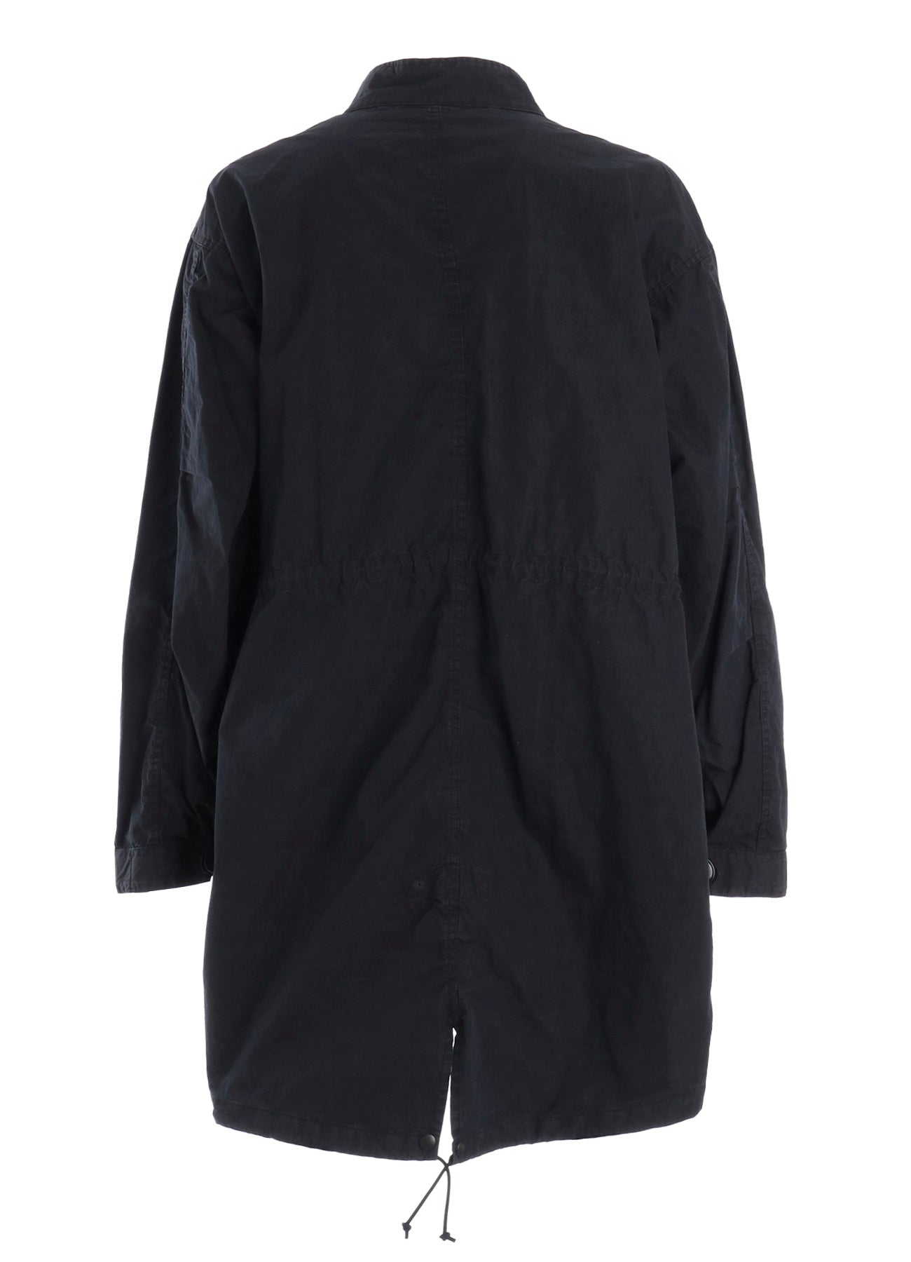 Yohji Yamamoto 革ハーフコート　希少アーカイブコレクション VARIOUS FABRICS CRAZY PATCHWORK SHOP COAT(M Black): S'YTE｜THE
