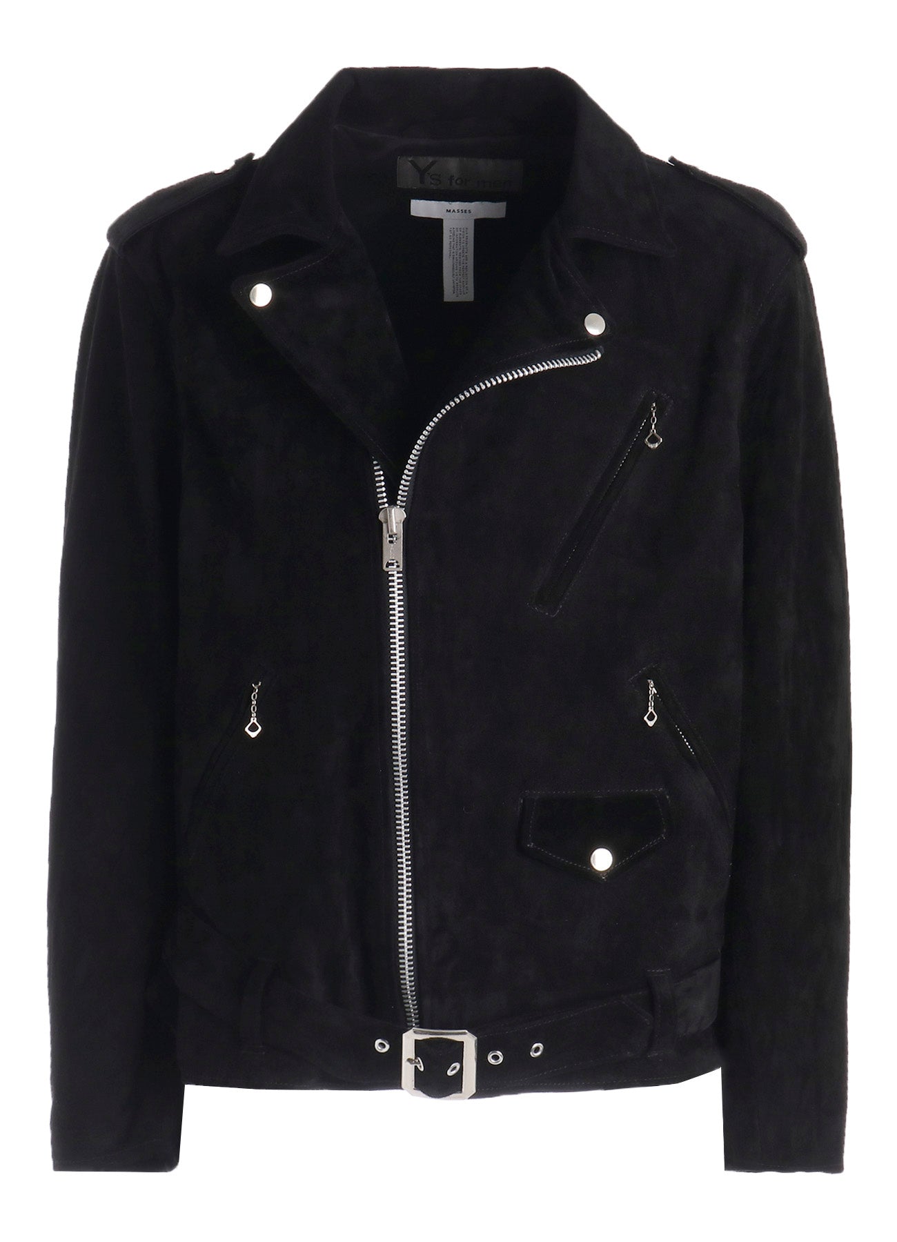 【Y's for men × MASSES】 SUEDE DOUBLE RIDERS JACKET