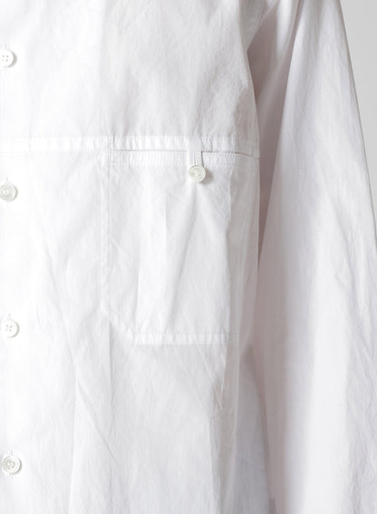 100/2 BROAD PANEL STAND COLLAR SHIRT
