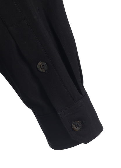 100/2 BROAD PANEL STAND COLLAR SHIRT