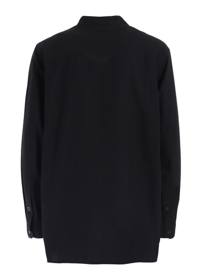 KHADI PANEL STAND COLLAR SHIRT