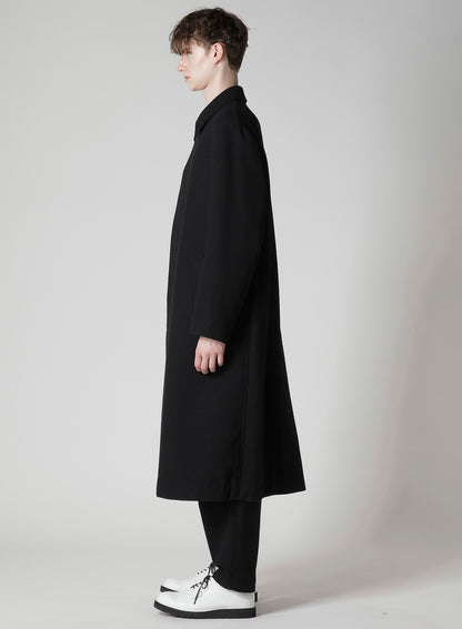 AIRY MOSSER LONG COAT WITH NYLON LINING