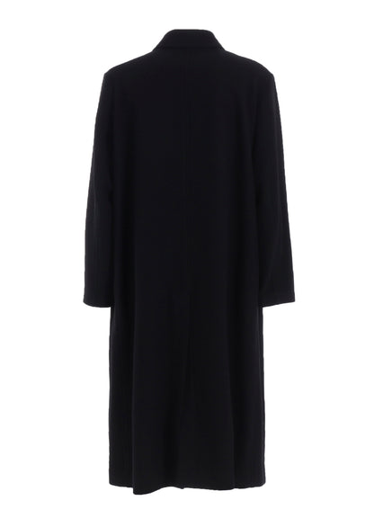 AIRY MOSSER LONG COAT WITH NYLON LINING