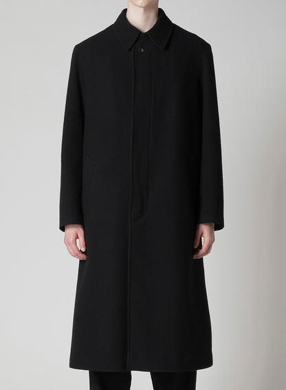 AIRY MOSSER LONG COAT WITH NYLON LINING