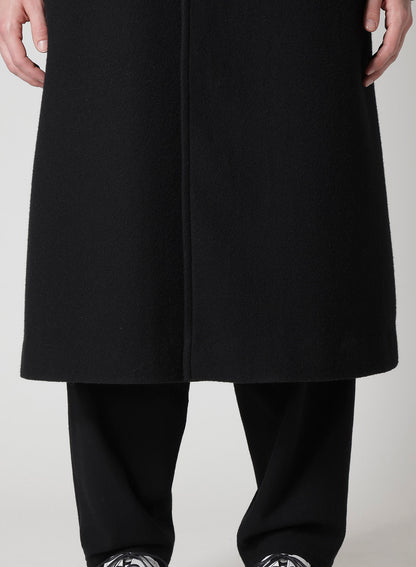 AIRY MOSSER LONG COAT WITH NYLON LINING