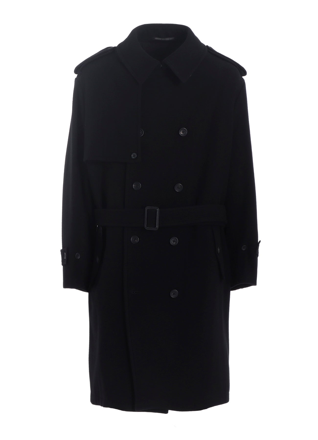 AIRY MOSSER TRENCH COAT WITH NYLON LINING