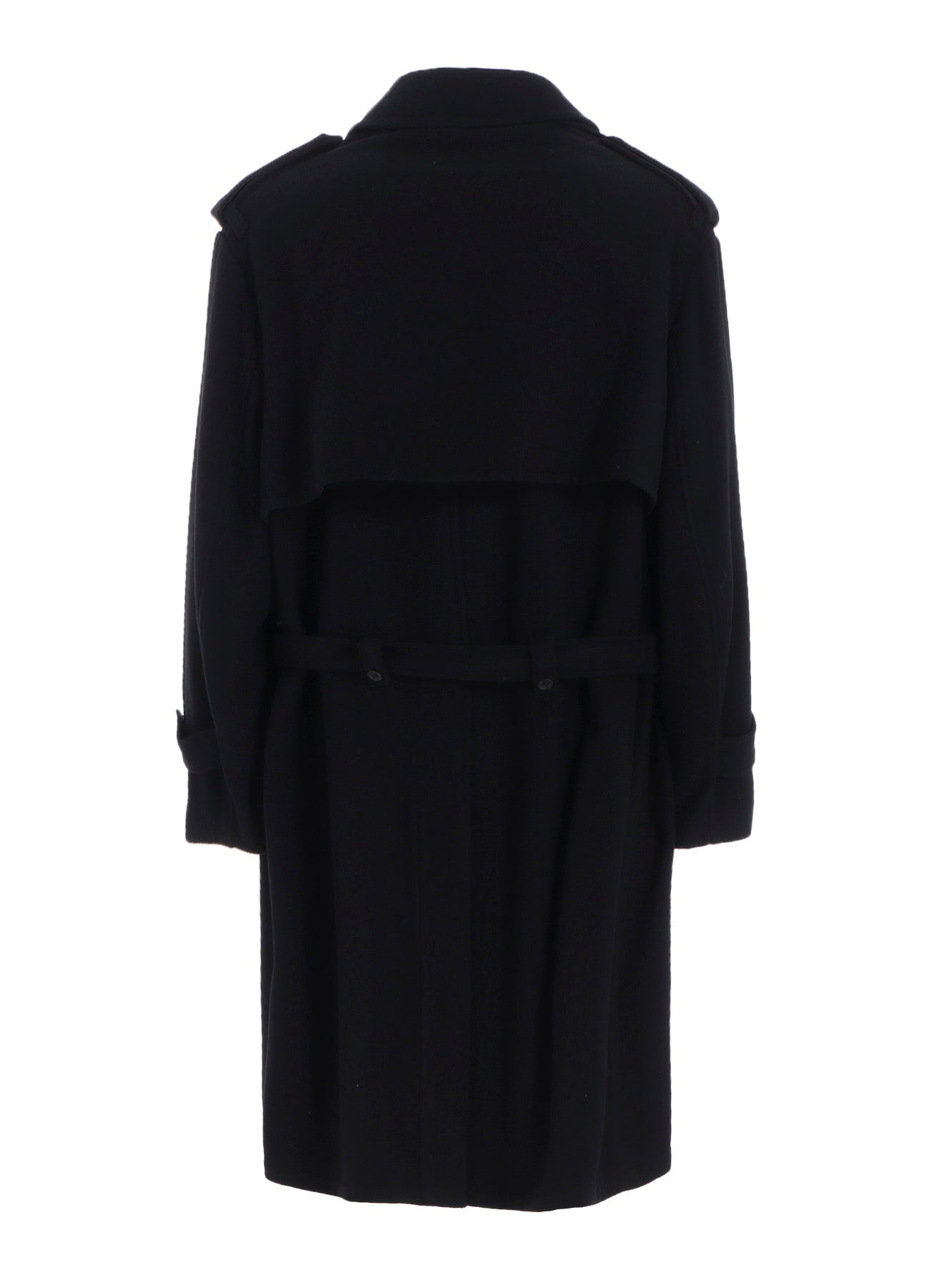 AIRY MOSSER TRENCH COAT WITH NYLON LINING