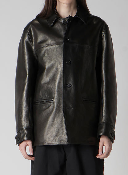 【Y's for men × MASSES】HORSE LEATHER  CAR COAT