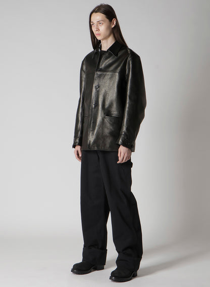 【Y's for men × MASSES】HORSE LEATHER  CAR COAT