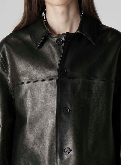 【Y's for men × MASSES】HORSE LEATHER  CAR COAT