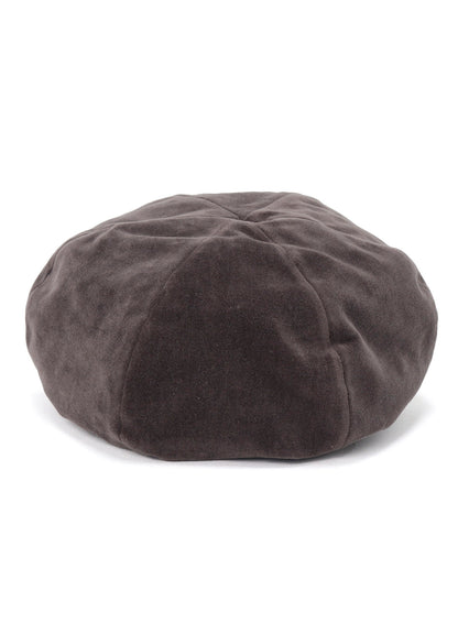 COTTON VELVET CASQUETTE